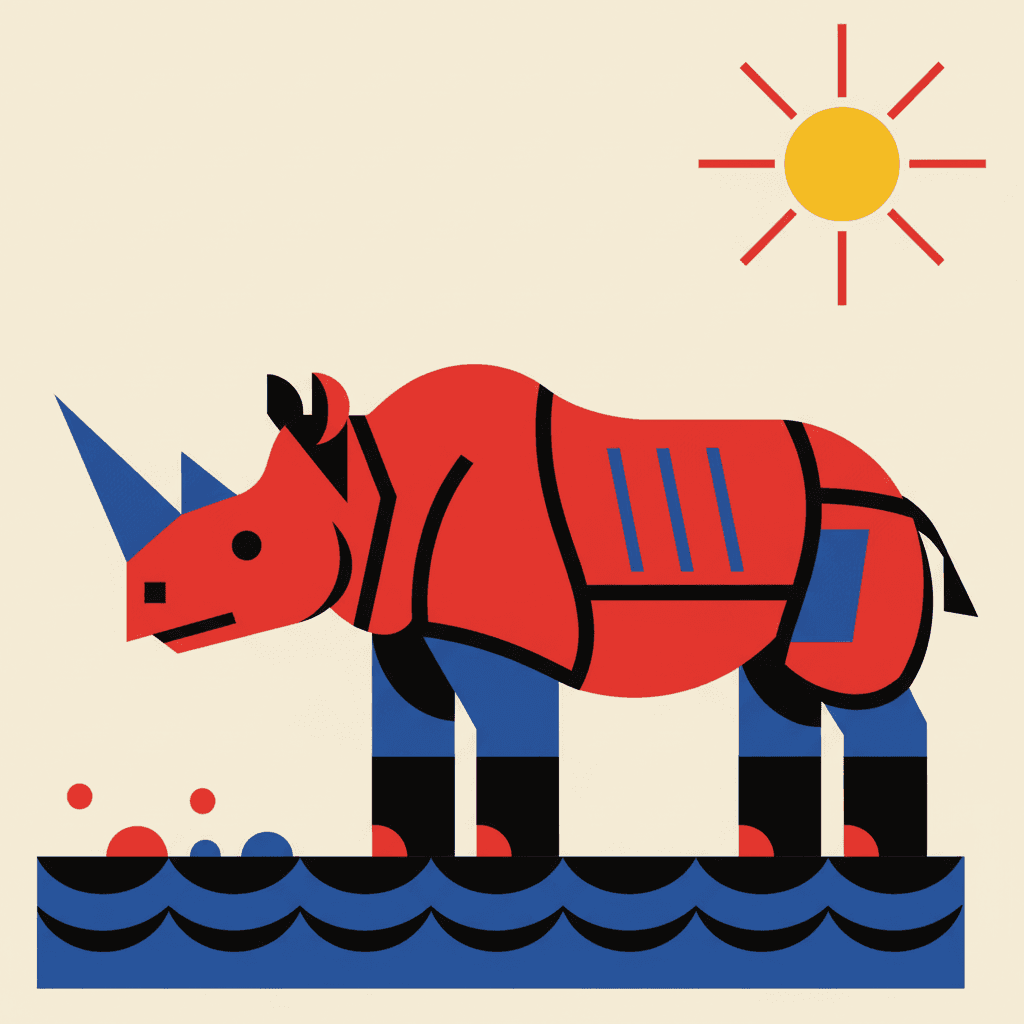 How The Rhinocerous Got His Skin